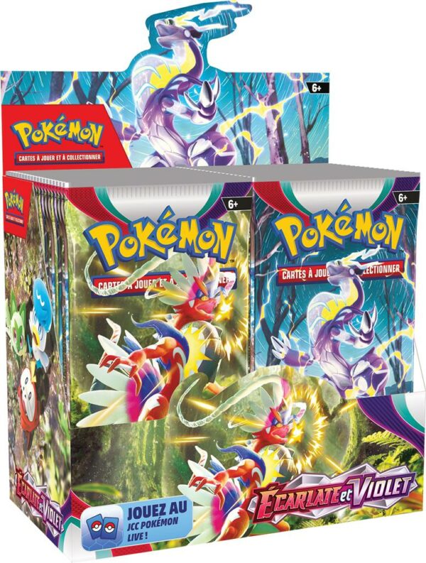 Display Pokémon Ecarlate et Violet