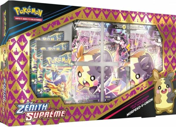 coffret morpeko 5 boosters Coffret Pokémon Zenith Supreme Morpeko V-Union