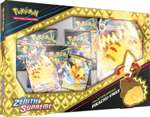 coffret pikachu zenith 5 boosters