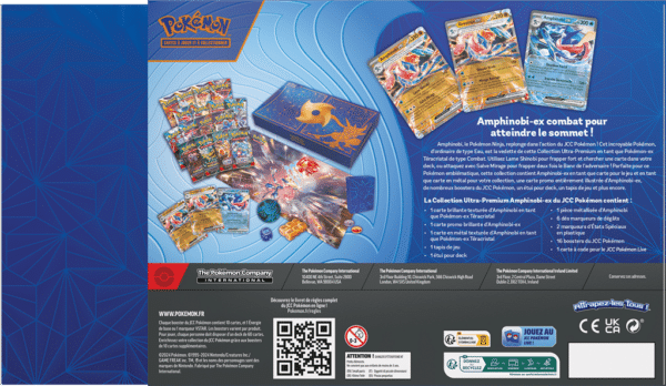 Coffret Pokémon Amphinobi Ultra Premium Collection