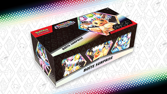 coffret surpise box Coffret Boite Surprise Evolutions Prismatiques