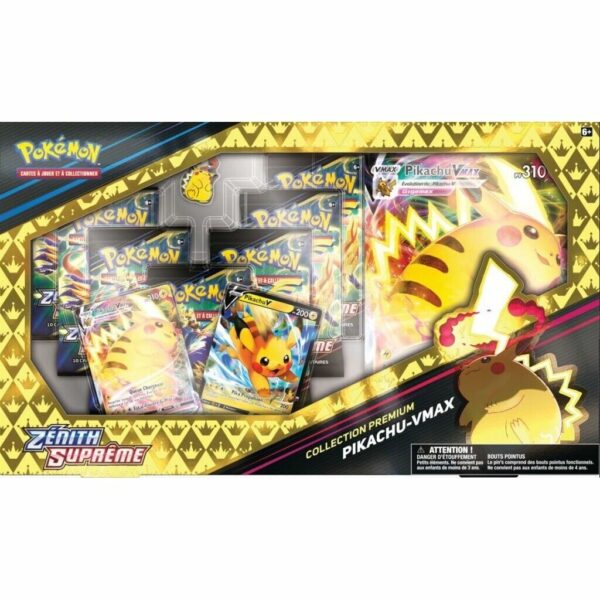 coffret zenith pikachu vmax 7 boosters pikachu zenith supreme 7 boosters