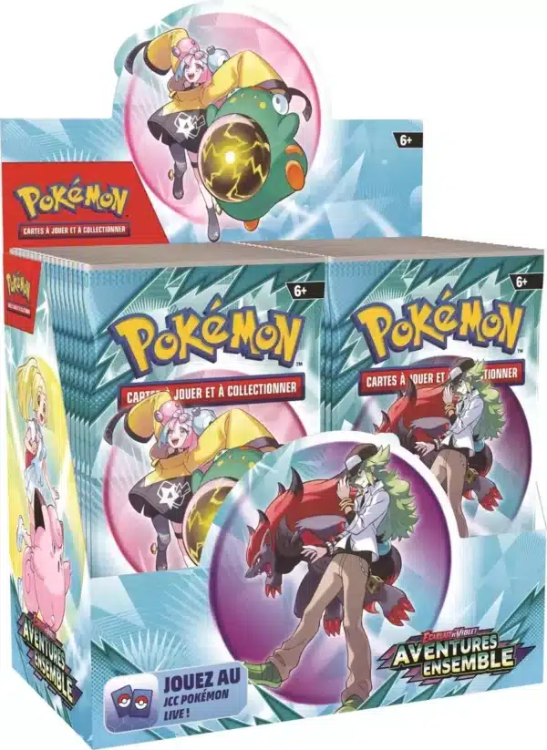 display ev9 Display Pokémon Aventures Ensemble