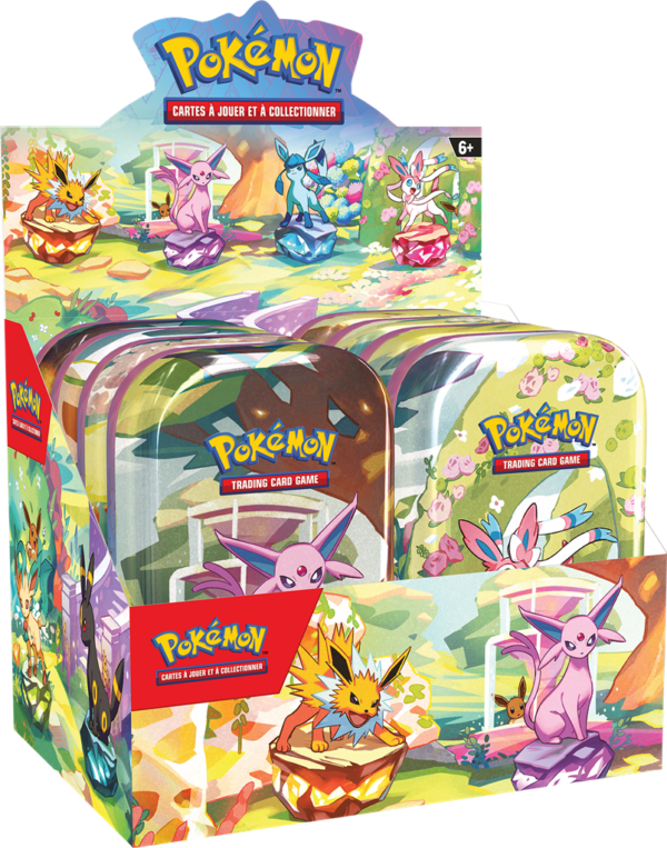 Display mini tins Evolutions Prismatqiues