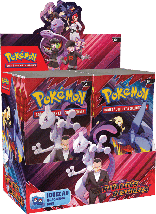 Display Pokémon Rivalités Destinées