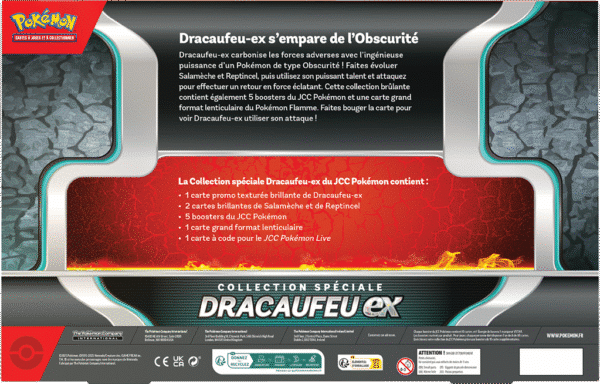 coffret dracaufeu ex lenticulaire