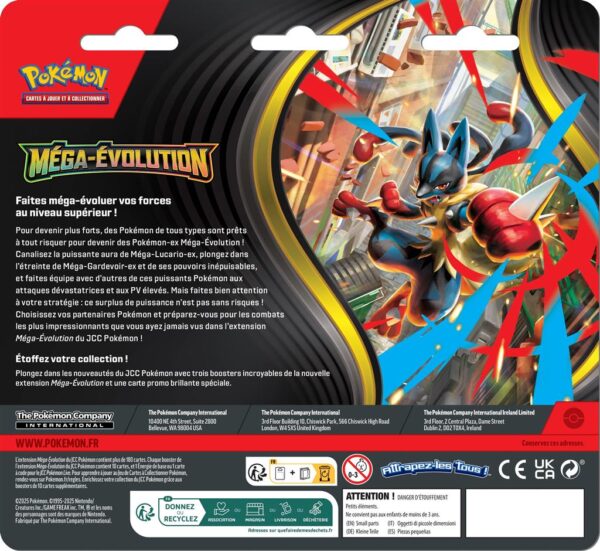 tripack mega evolution verso Tripack Mega Evolution