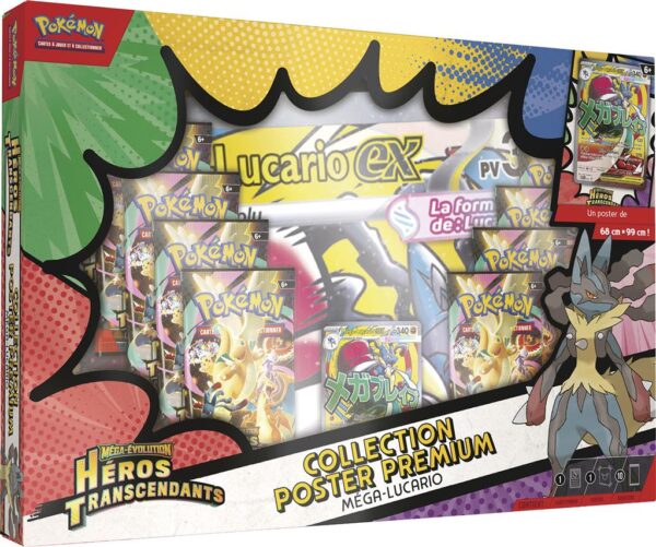 coffret poster mega lucario Coffrets Mega Lucario et Mega Gardevoir