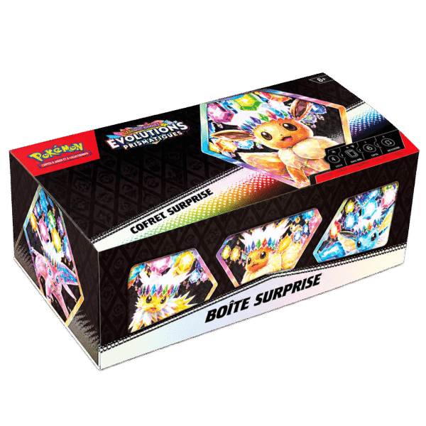 Coffret Boite Surprise Evolutions Prismatiques Coffret Boite Surprise Evolutions Prismatiques