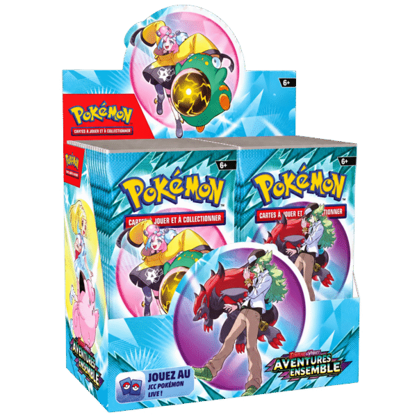 Display Pokémon Aventures Ensemble